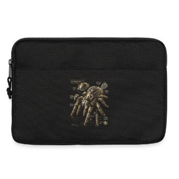 Tarantula - Laptop bag 13" - black - Front
