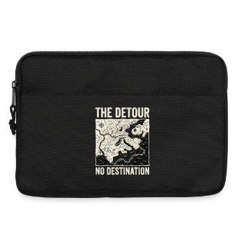 The Detour - Laptoptasche 13" - Schwarz - Vorne
