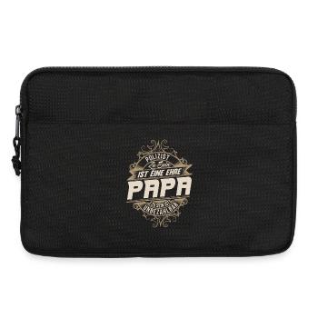 Polizist Papa - Laptoptasche 13" - Schwarz - Vorne