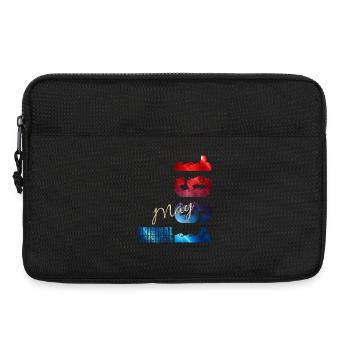 Cadeau du 65e anniversaire Mari Original mai 1961 - Sacoche pour ordinateur portable 13 pouces - noir - Devant