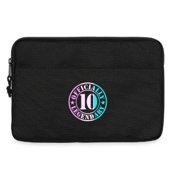 10. Geburtstag Junge Mädchen Legende Level 10 - Laptoptasche 13" - Schwarz - Vorne