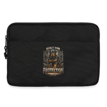 Chien Rottweiler - Sacoche pour ordinateur portable 13 pouces - noir - Devant