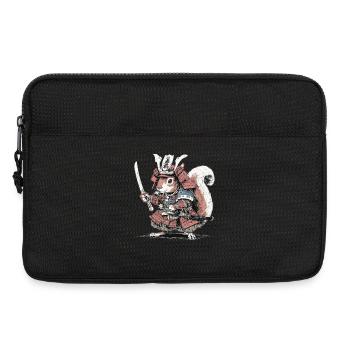 Eichhörnchen-Samurai-Rüstung - Laptoptasche 13" - Schwarz - Vorne