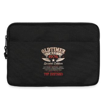 50. Geburtstag Geschenk Mann Oldtimer Mai 1976 - Laptoptasche 13" - Schwarz - Vorne