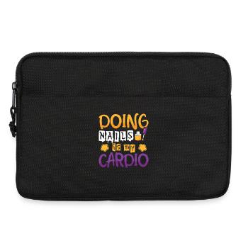 Nageldesigner Nageldesignerin Kosmetik Nagelstudio - Laptoptasche 13" - Schwarz - Vorne