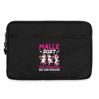 Malle 2027 We escalate to the end unicorn - Laptop bag 13" - black - Front