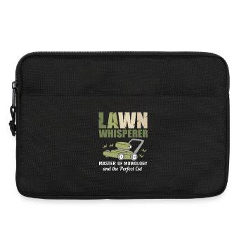 Tondeuse à gazon pelouse (prairie) - Sacoche pour ordinateur portable 13 pouces - noir - Devant