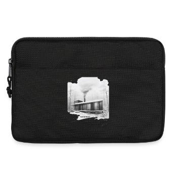 Silent Winter Modern Cabin - Laptop bag 13" - black - Front