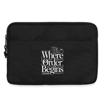 Homeroom Teacher Where Order Classroom Teacher - Laptop bag 13" - black - Front