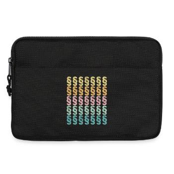 Paragraphen für Jurastudent und Rechtsanwalt - Laptoptasche 13" - Schwarz - Vorne