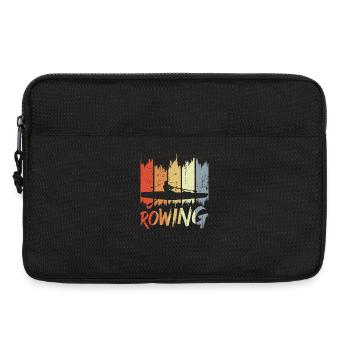 Vintage Skullen - Laptoptasche 13" - Schwarz - Vorne