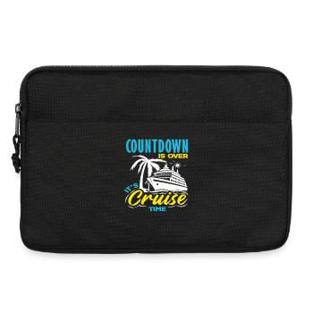 Countdown Is Over Its Cruise Time Holiday - Laptop bag 13" - black - Front