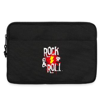 Rock and Roll - Laptop bag 13" - black - Front
