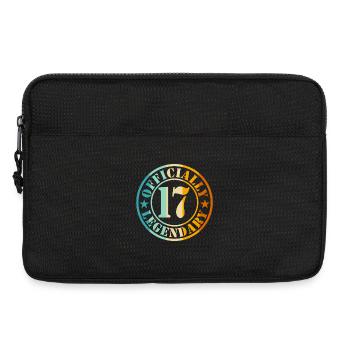 17th Birthday Boy Girl Legend Level 17 - Laptop bag 13" - black - Front