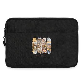 Voyage de vacances à Florence – Voyage en Italie Art City - Sacoche pour ordinateur portable 13 pouces - noir - Devant