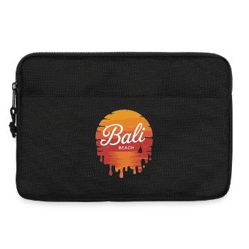Bali mit Sonnenuntergang Geschenk für Bali Fans - Laptoptasche 13" - Schwarz - Vorne