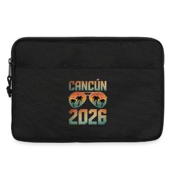 Cancun 2026 - Laptoptasche 13" - Schwarz - Vorne