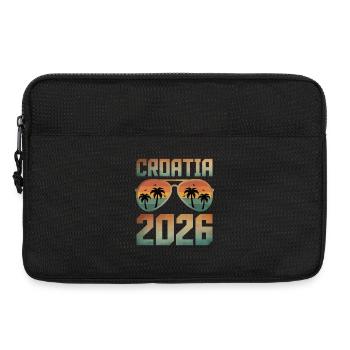 Croatia 2026 - Laptoptasche 13" - Schwarz - Vorne