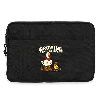 Growing My Little Goose - Laptoptasche 13" - Schwarz - Vorne