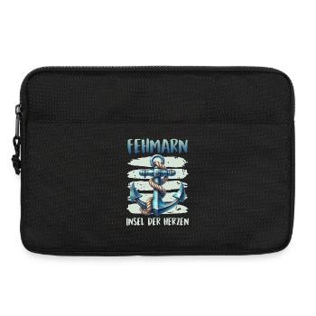 Ostsee FEHMARN INSEL DER HERZEN Lustiges - Laptoptasche 13" - Schwarz - Vorne