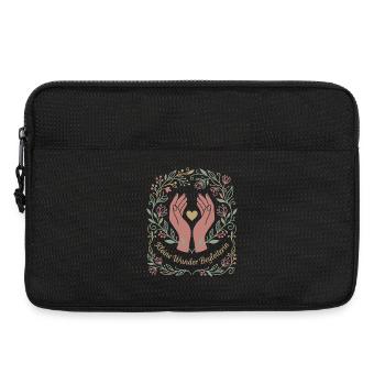Sage-femme, obstétrique - Sacoche pour ordinateur portable 13 pouces - noir - Devant