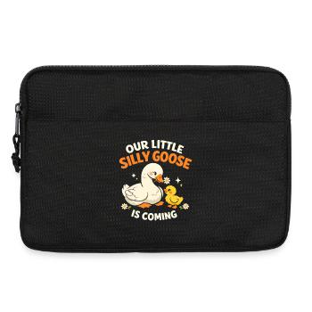 Silly Goose Baby - Laptop bag 13" - black - Front