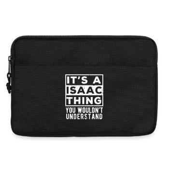 It’s A Isaac Thing You Wouldn’t Understand - Laptop bag 13" - black - Front