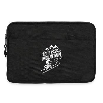 VTT, Descente, Action du cyclisme - Sacoche pour ordinateur portable 13 pouces - noir - Devant