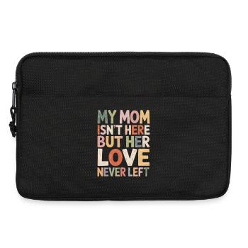 Mom's Love Remains Colorful - Laptop bag 13" - black - Front