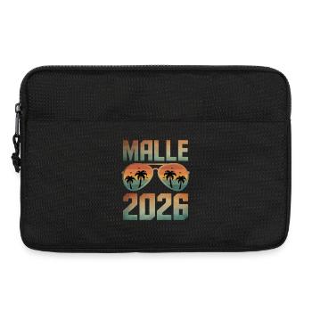 Malle 2026 - Laptoptasche 13" - Schwarz - Vorne