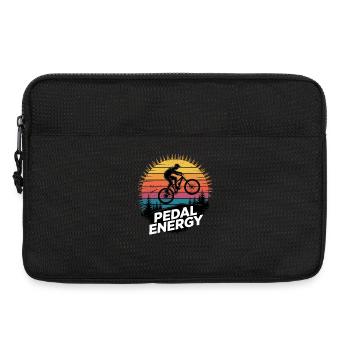 VTT, Descente, Action du cyclisme - Sacoche pour ordinateur portable 13 pouces - noir - Devant