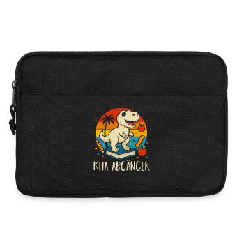 Kita Erste Klasse Dinosaurier Schüler Kindergarten - Laptoptasche 13" - Schwarz - Vorne