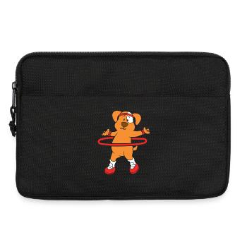 Hula Hup Huller Hullern Huller Hoop Hund - Laptoptasche 13" - Schwarz - Vorne