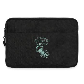 Jellyfish Ocean Jellyfish Flowy Soft Ocean Marine - Laptop bag 13" - black - Front