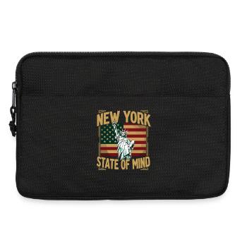 New York State of Mind Freiheitsstatue - Sacoche pour ordinateur portable 13 pouces - noir - Devant