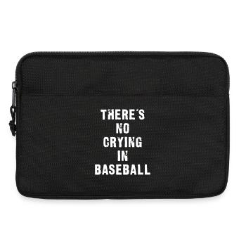 Devise du baseball : T-shirt en grades - Sacoche pour ordinateur portable 13 pouces - noir - Devant