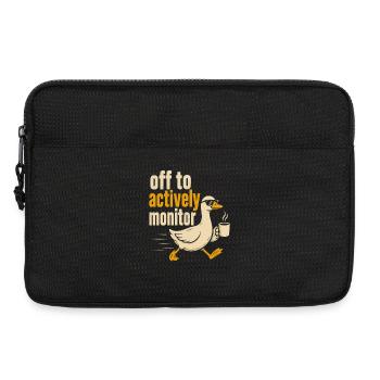 Departure for active monitoring - Laptop bag 13" - black - Front