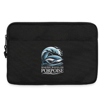 Faire sensation sur Porsouin Porsouse en disant - Sacoche pour ordinateur portable 13 pouces - noir - Devant