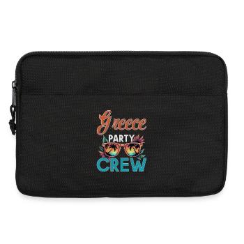Greece Crew - Laptoptasche 13" - Schwarz - Vorne