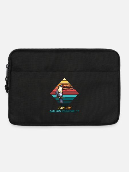Save – Regenwald retten - Laptoptasche 13" - Schwarz