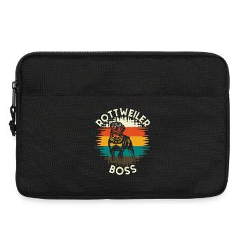 Rottweiler Alpha Leader Vintage Style - Laptoptasche 13" - Schwarz - Vorne