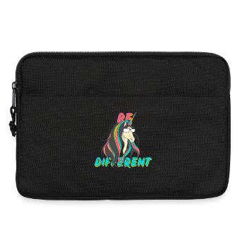 Be Different Nerd Einhorn Party - Laptoptasche 13" - Schwarz - Vorne