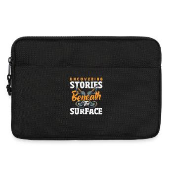 Histoires de découverte Détecteurs de métaux - Sacoche pour ordinateur portable 13 pouces - noir - Devant
