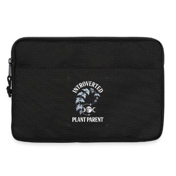 Introverted Plant Parent Moon Palms - Laptop bag 13" - black - Front