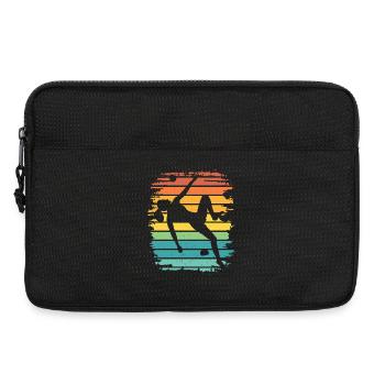 Boulderer Boulder Bouldering - Laptop bag 13" - black - Front