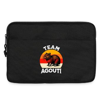 Team Aguti - Laptoptasche 13" - Schwarz - Vorne