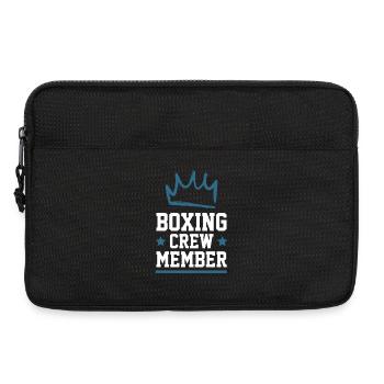 Boxing Crew - Laptop bag 13" - black - Front