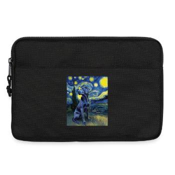 Labrador Retriever - Laptoptasche 13" - Schwarz - Vorne