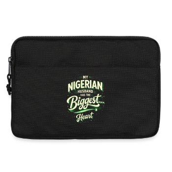 Nigerianischer Ehemann My Nigerian Husband - Laptoptasche 13" - Schwarz - Vorne