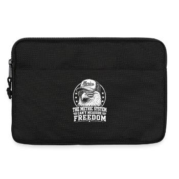 The metric system cannot measure freedom (4 - Laptop bag 13" - black - Front